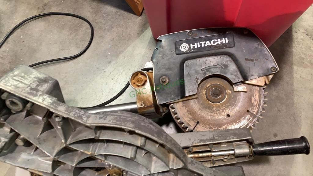 Hitachi compound saw model C8FB 8 1/2 inch slide | GNC Antiques LLC