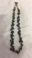 Hematite Beaded 18” Necklace