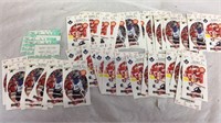 Assorted Red Wings Ticket Stubs