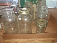 Lot of vintage jars.