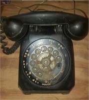 Vintage rotary phone.