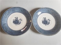 China plates.