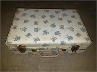 Vintage baby suitcase.