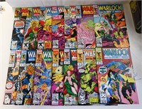 (14) COMIC BOOKS - WARLOCK and Infinity Watch