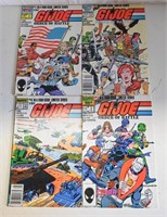 (4) COMIC BOOKS - GI JOE #1-4 Complete Mini Series