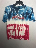 Vintage tie dye Jesus freak graphic shirt