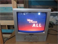 14" ELECTROHOME TV WITH DVD - WORKING