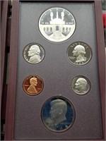 1984 Olympic Prestige Silver Set