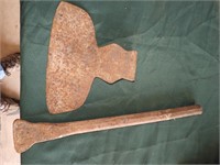 Large chisel & hewing ax