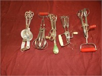 Group of hand mixers