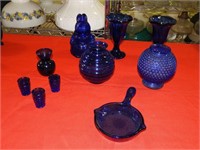 Cobalt blue collector pieces