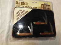Old Timer 2017 Limited Edition 3 knife gift set