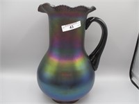 Fenton irid purple 10" water pitcher