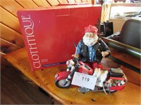 Christmas Clothique Harley Motorcycle Santa Claus