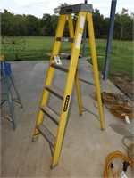 Fiberglass step ladder