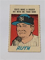 1963 Topps Babe Ruth Valentine #6