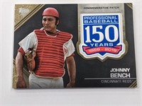 2019 Topps 150 Years Comm. Patch Johnny Bench /50