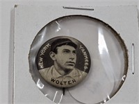 1910 Sweet Caporal Pins #151 Harry Wolter Yankees