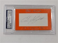 2010 Historic Autographs In Memory Enos Slaughter