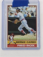 1976 Topps Bernie Carbo #278 Signed Card W/ COA