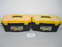 2 Voyager 19" Plastic Tool Boxes (No Ship)