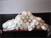 Lot of Styrofoam Large Cups
