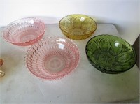 Depression Glass Bowls