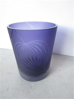 Beautiful Handmade Mauve Coloured Vase