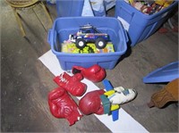 Boxing Gloves, Remote Truck, Toys, Etc