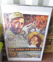 Humphrey Boagart African Queen Poster