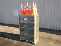 Unused 28" PVC Traffic Cones (QTY 240)