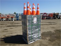 Unused PVC Traffic Cones (QTY 250)
