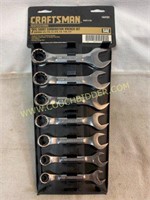 Craftsman 7pc standard combination wrench set