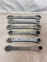 Assorted Proto standard ratchet wrenches