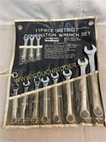 11 piece metric combination wrench set