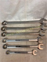 Assorted metric Craftsman combination wrenches