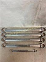 Assorted metric craftsman box end wrenches