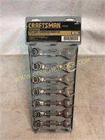 Craftsman 7pc short metric Combination Wrench set
