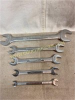 Craftsman metric open end wrench set