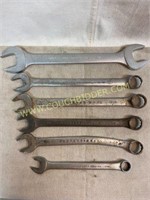 Lot of assorted combination Std sz wrenches