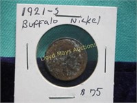 1921-S US Buffalo Nickel