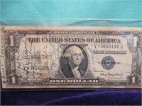 1935 One Dollar Silver Certificate "Short Snorter"