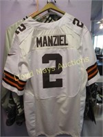 Nike NFL Player Jersey #2 Manziel Cleveland Browms