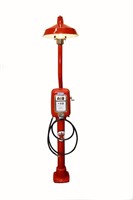Eco Air Meter with Lamp Shade Restored 82" Tall