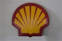 Shell Original Plastic Sign 27"X30"