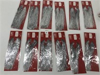 12CS HOLIDAY TIME TINSEL ICICLES SIZE 18"