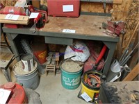 Work bench w/ vice