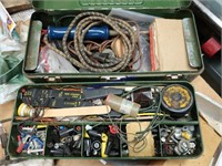 Soldering iron and electrical supplies