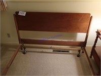 Bed frame, full/ queen, matches lot 145