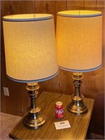 2) TABLE LAMPS